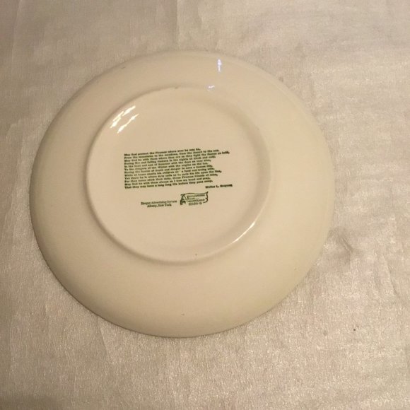 Vintage Kettlesprings Kilns Kennett Fire Company No.1 1875-1975 centennial plate - Picture 10 of 11